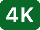 High resolution video (4k)